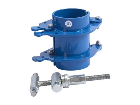 Выпрямитель после передавливания ПЭ труб диаметром 160 мм